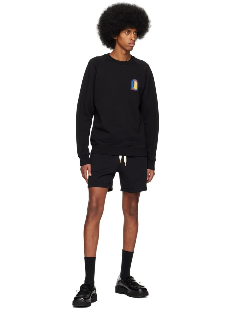 CASABLANCA Black 'L'Arche De Nuit' Sweatshirt outlook