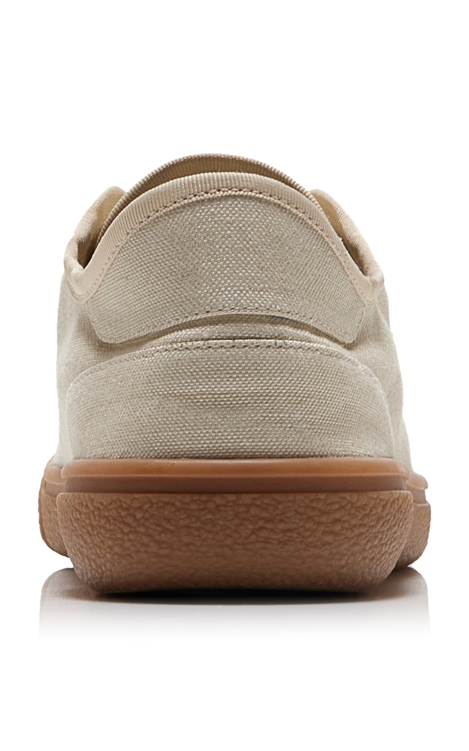 Cotton Canvas Sneakers taupe - 5