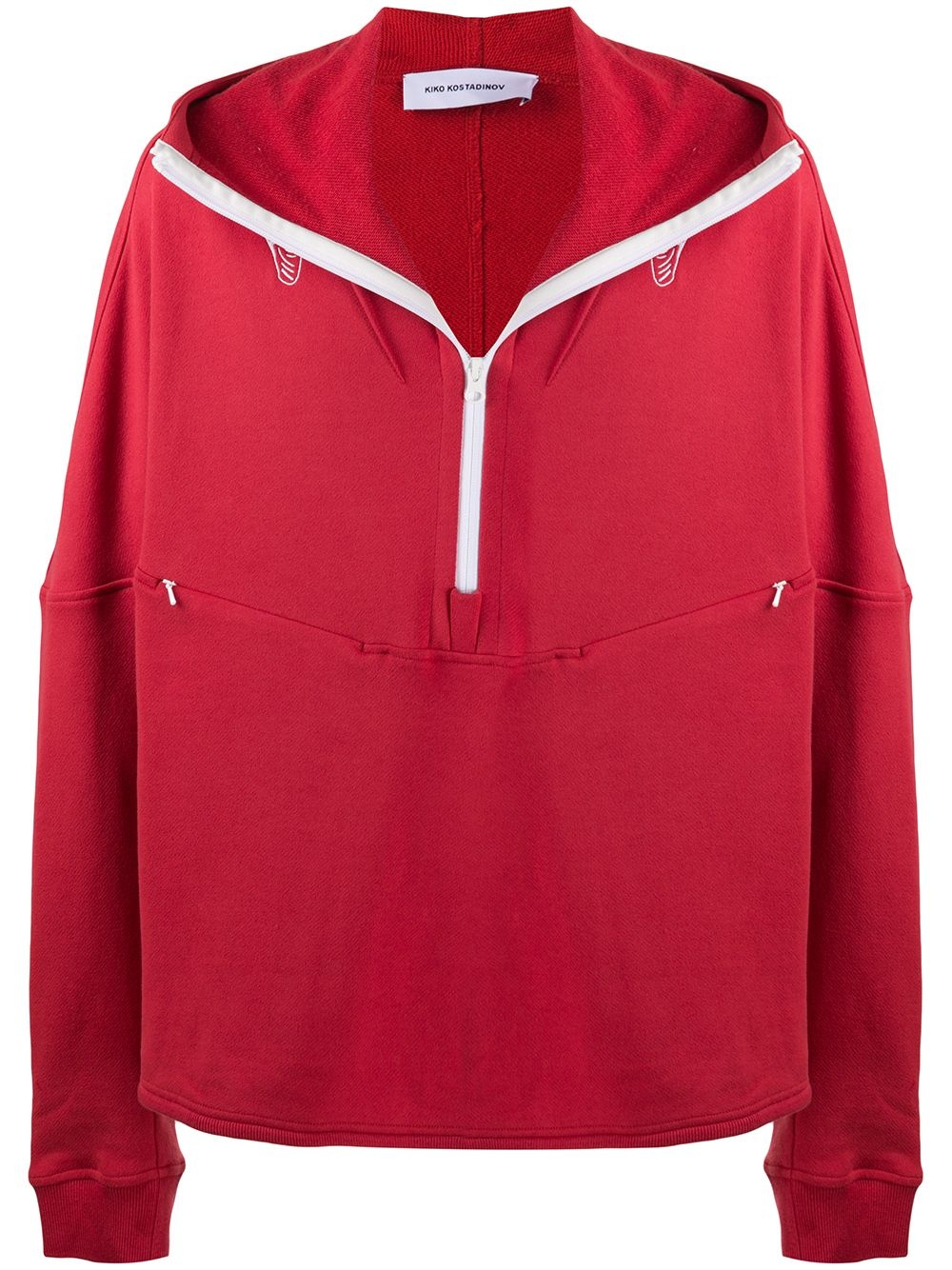 Brinda half-zip hooded sweatshirt - 1