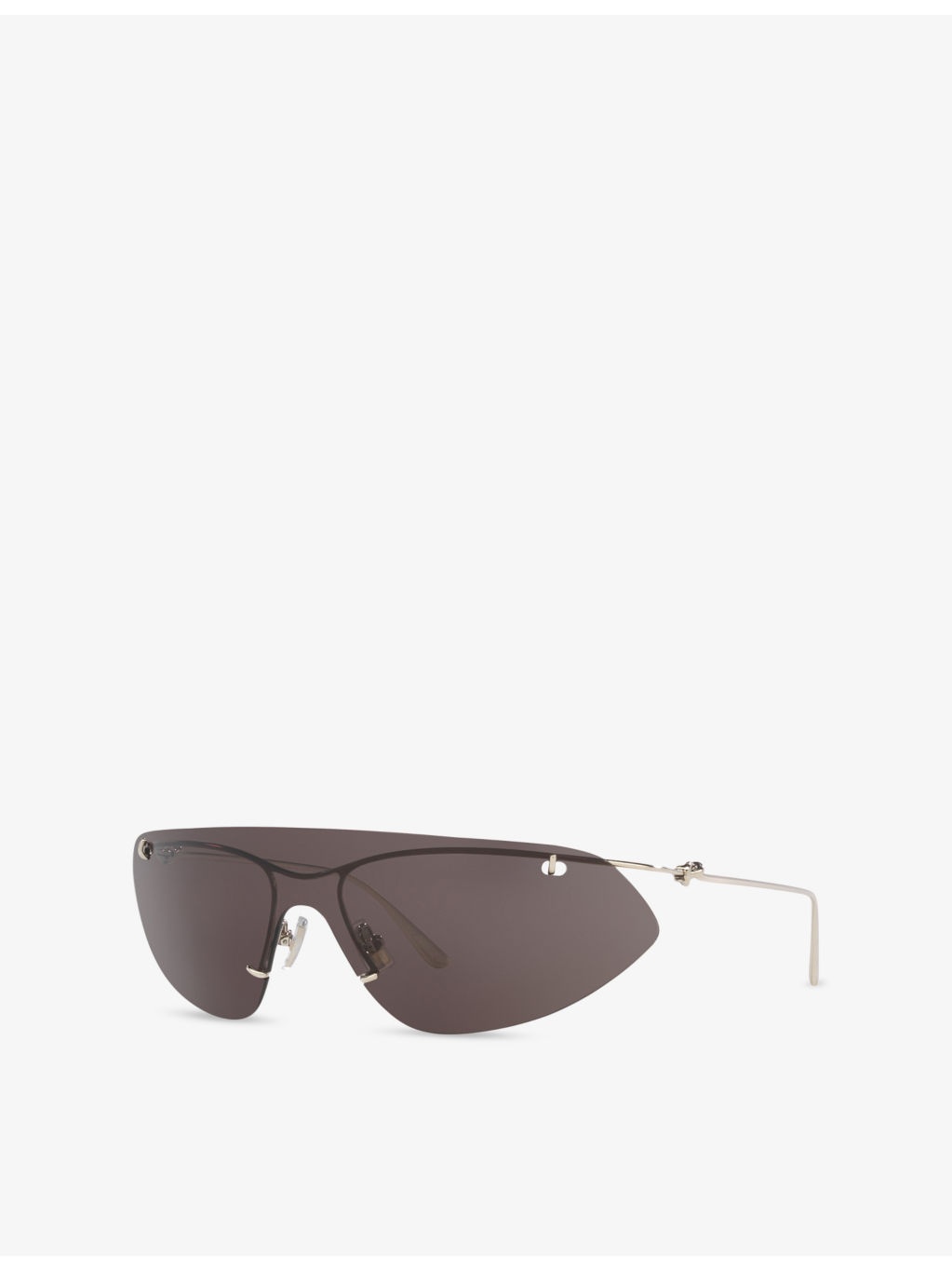 BV1272S Rectangle-Frame Metal Sunglasses - 2