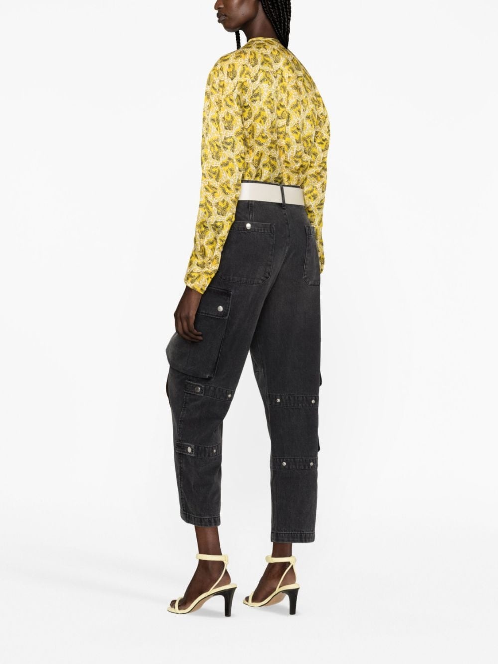 Elore denim cargo pants - 3