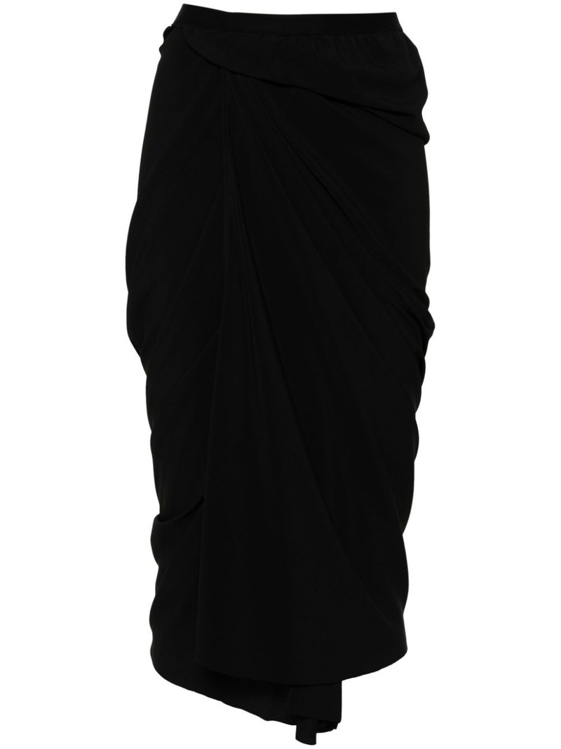 asymmetric-design skirt 1