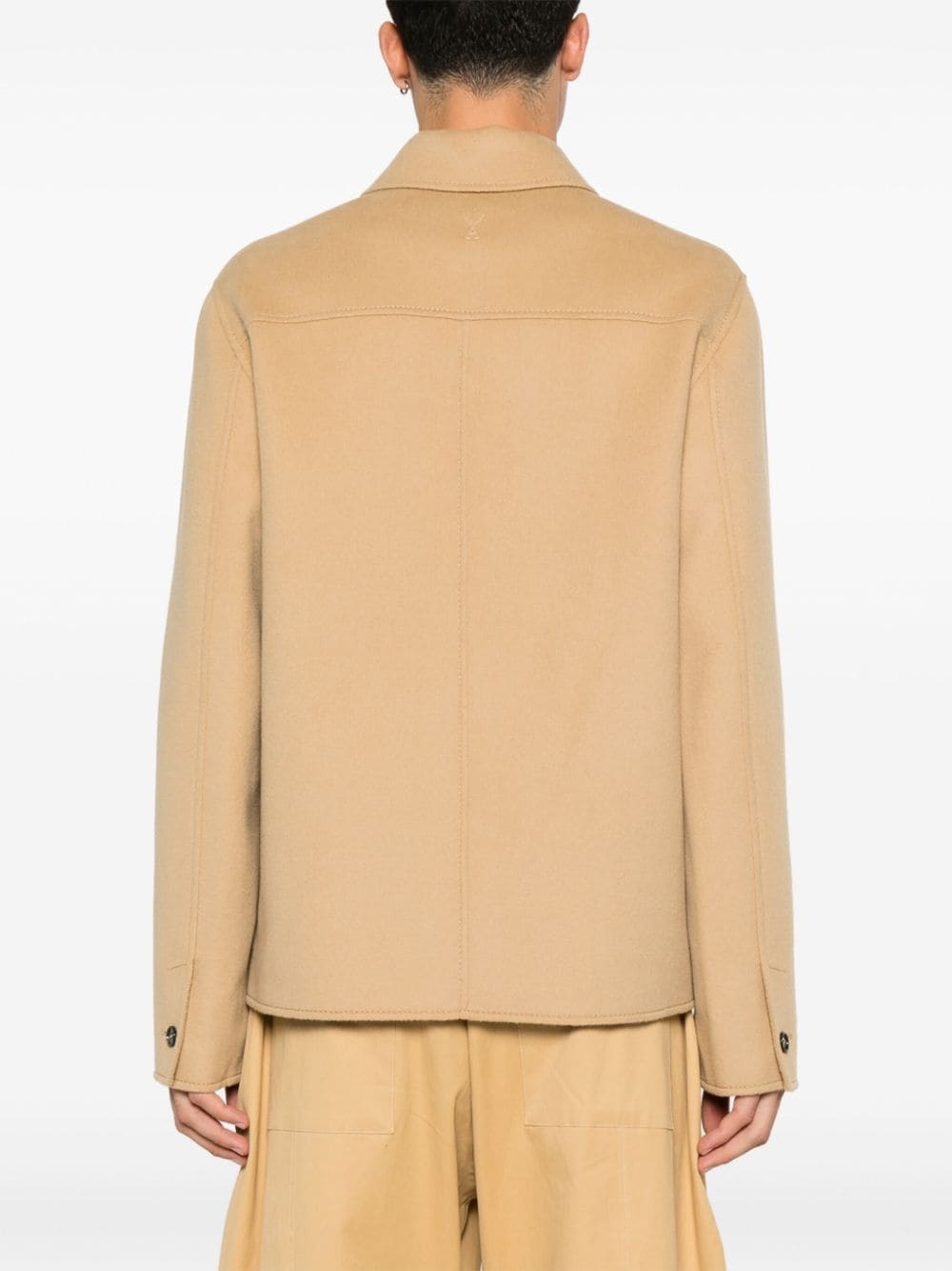 brushed shirt jacket - 4