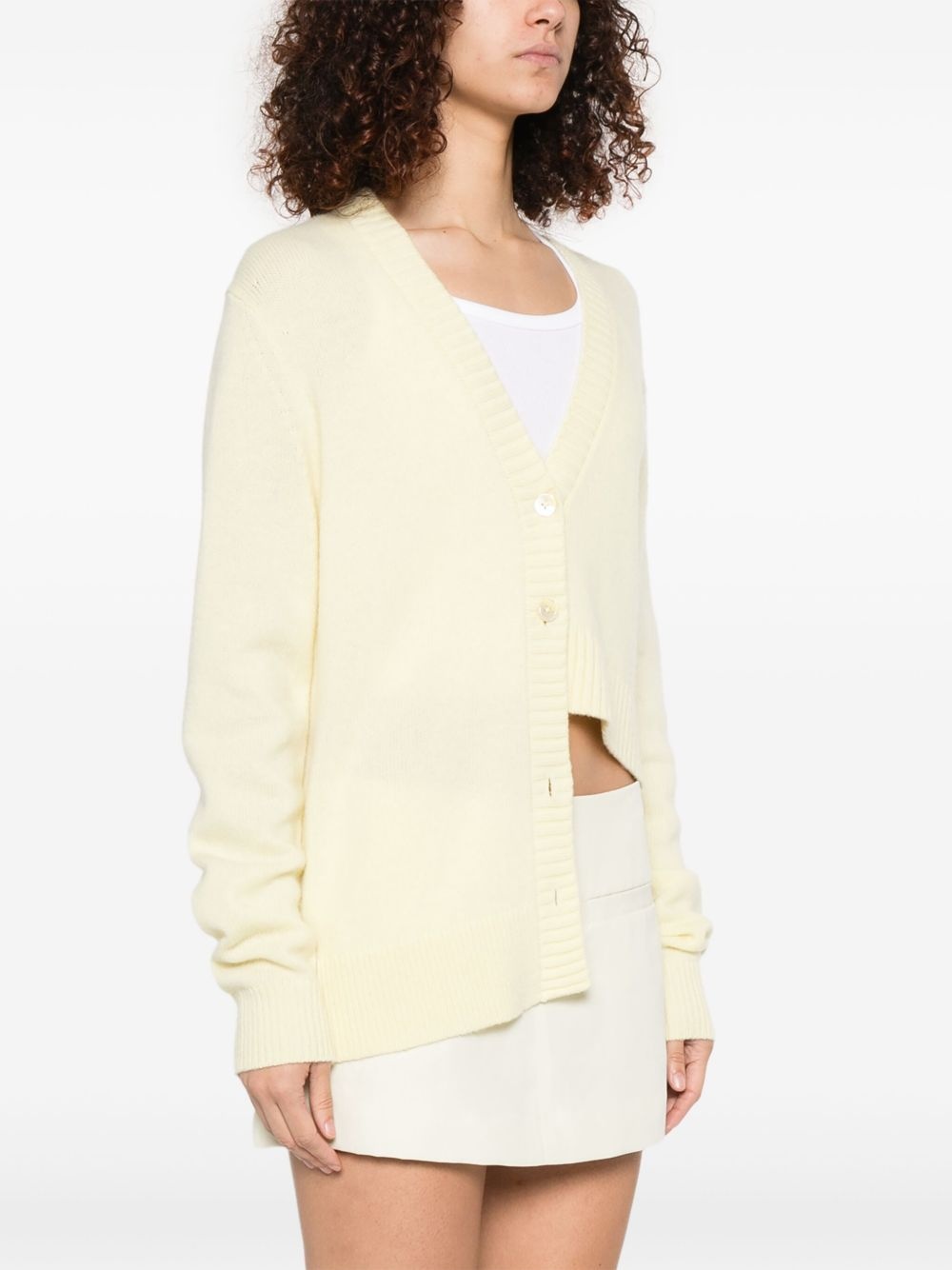 asymmetric cardigan - 3