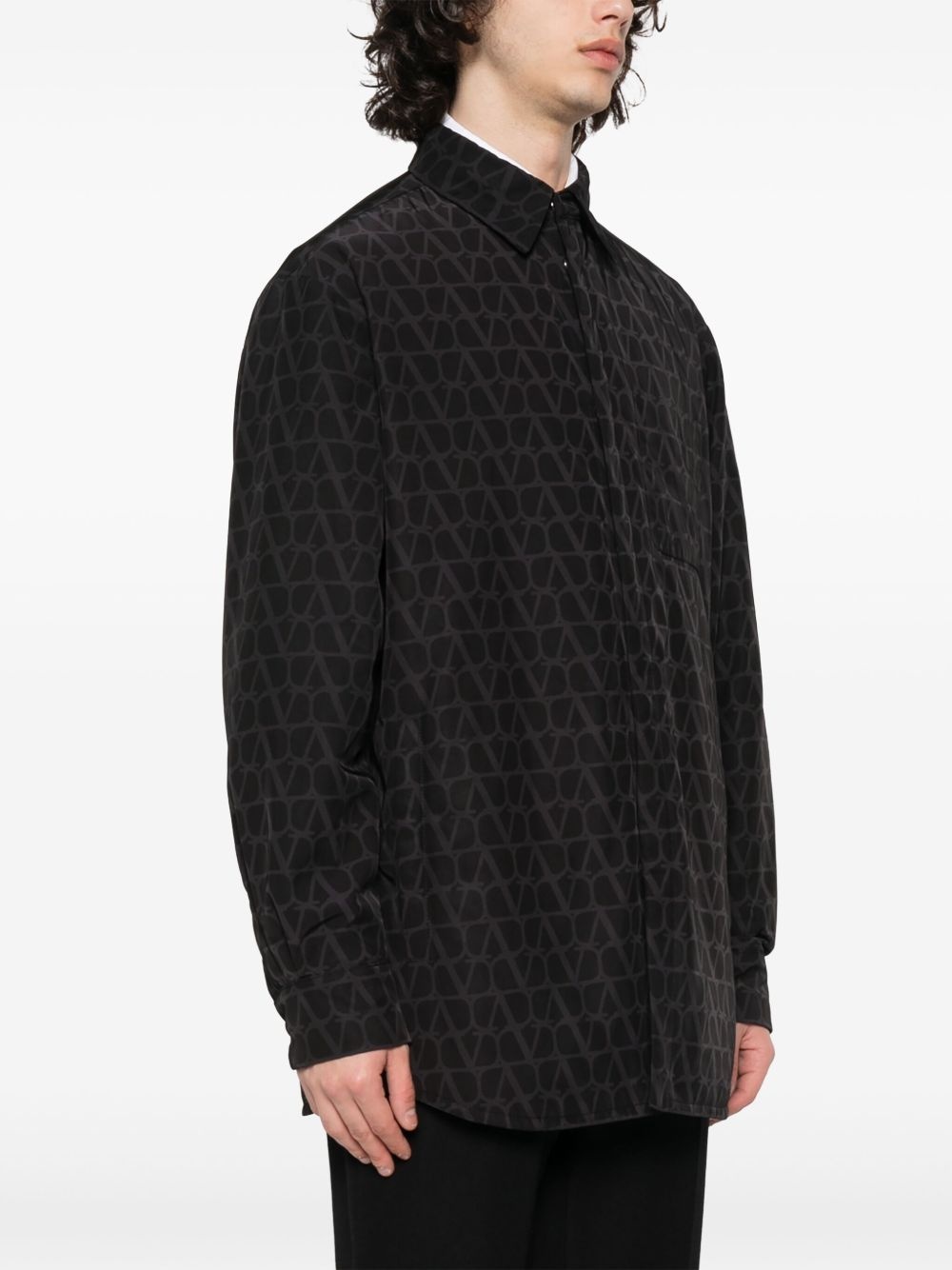 Toile Iconographe print shirt jacket - 3