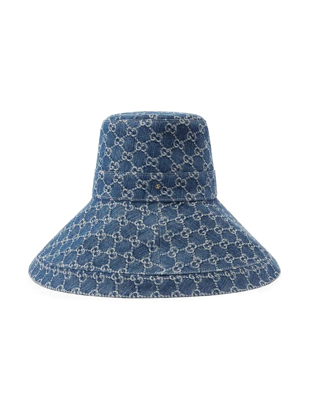 GG supreme denim wide brim hat - 2