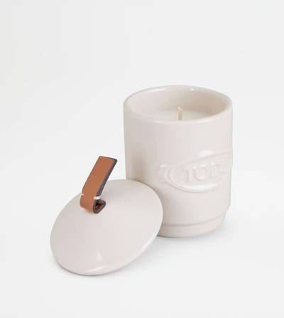Tod's SCENTED CANDLE - OFF WHITE outlook