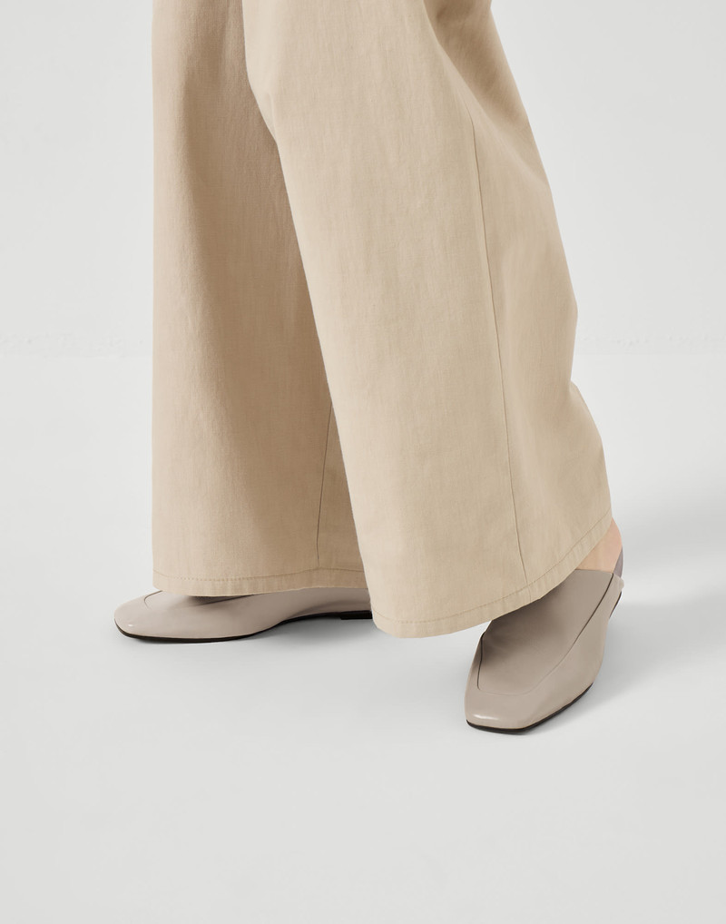 Calfskin slippers 5