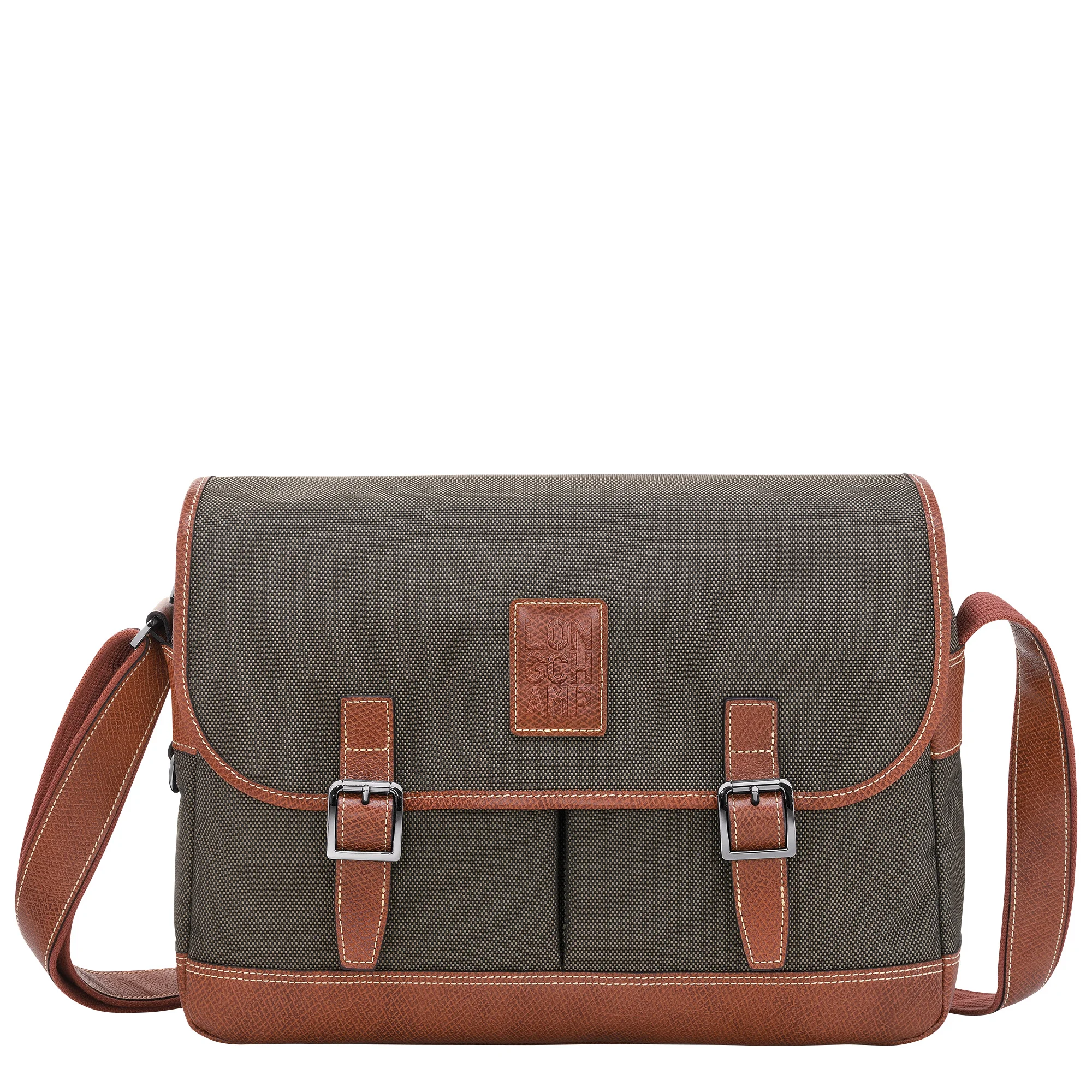 Boxford L Crossbody bag Brown - Canvas - 1