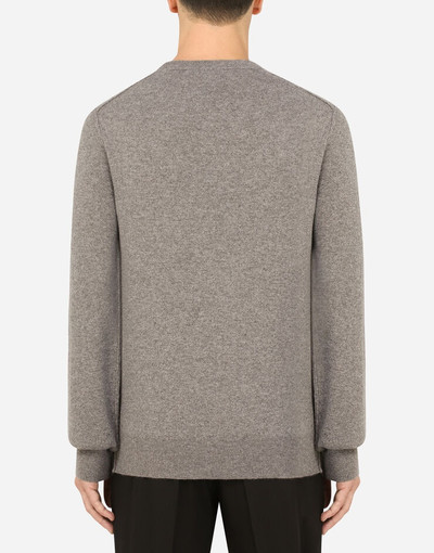 Dolce & Gabbana Cashmere round-neck sweater outlook