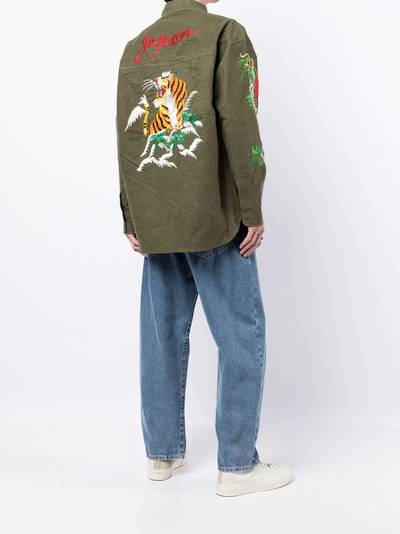Readymade embroidered shirt jacket outlook