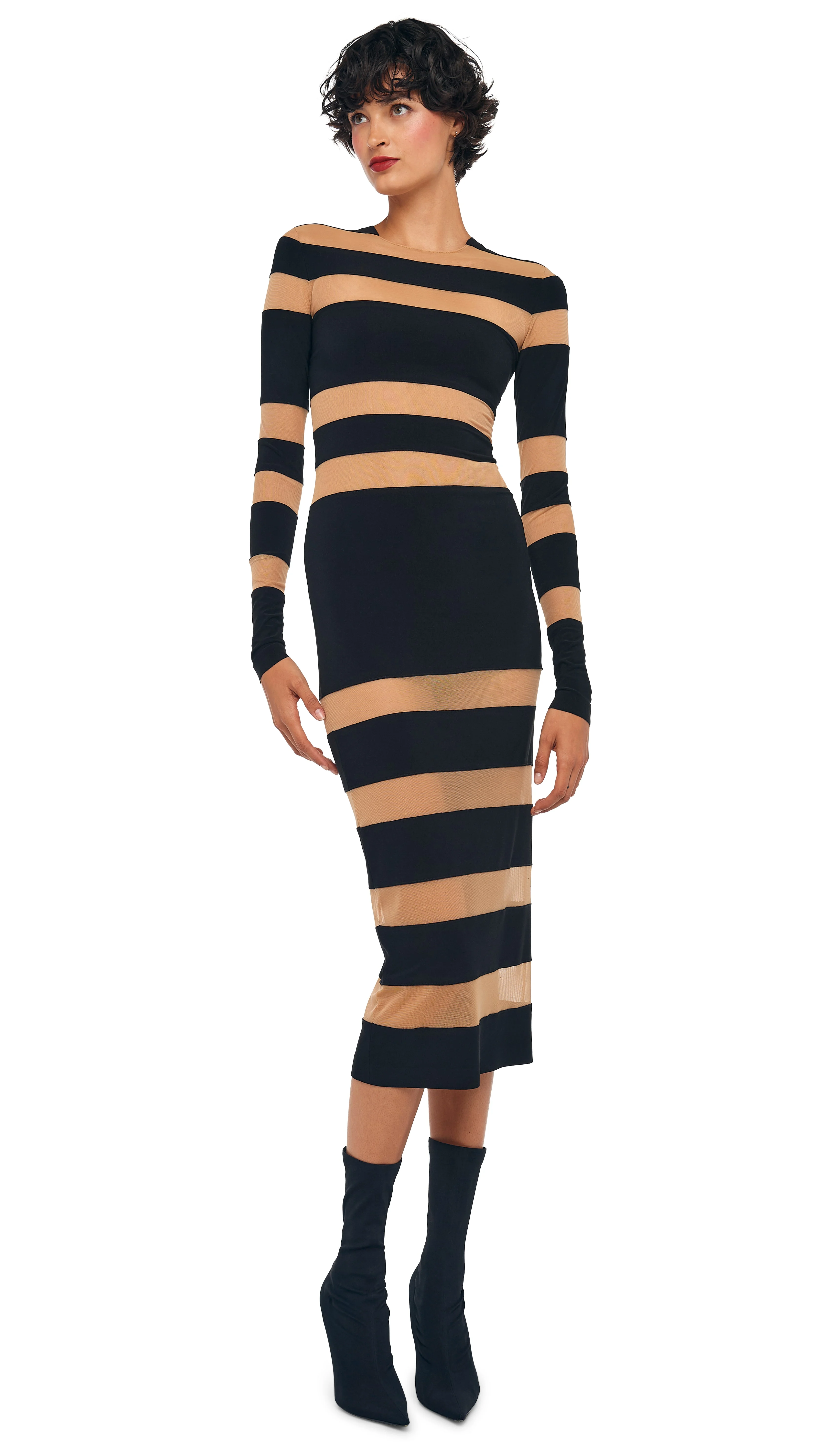 SPLICED DRESS - 1