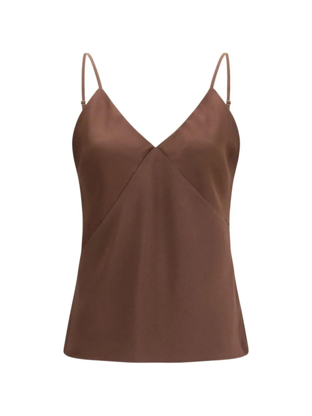 V-neck slip tank top - 1