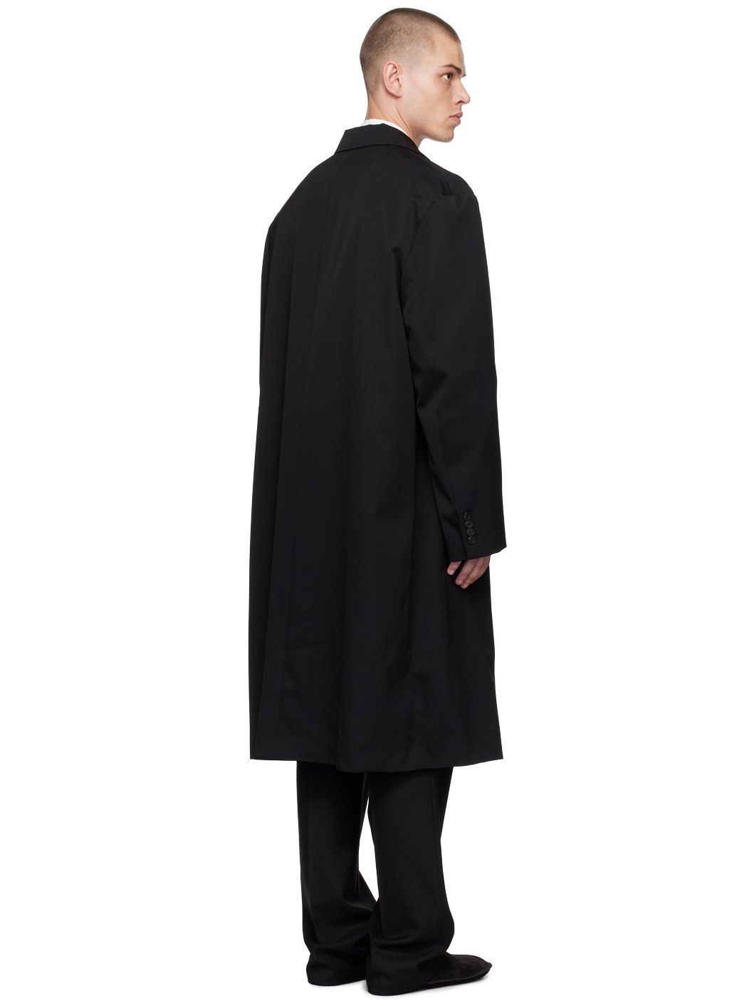 Black Argo Coat - 3