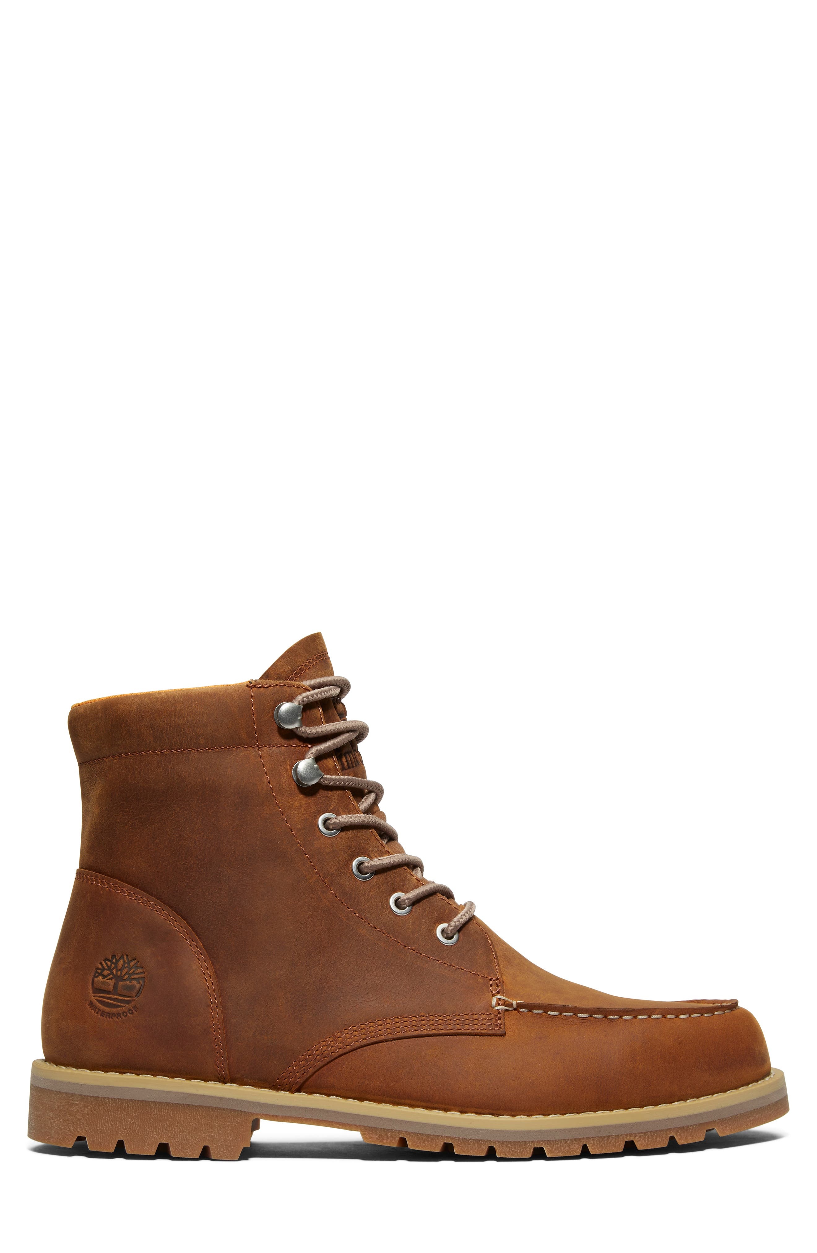 Timberland Redwood Falls Waterproof Lace-Up Boot in Saddle at Nordstrom - 3