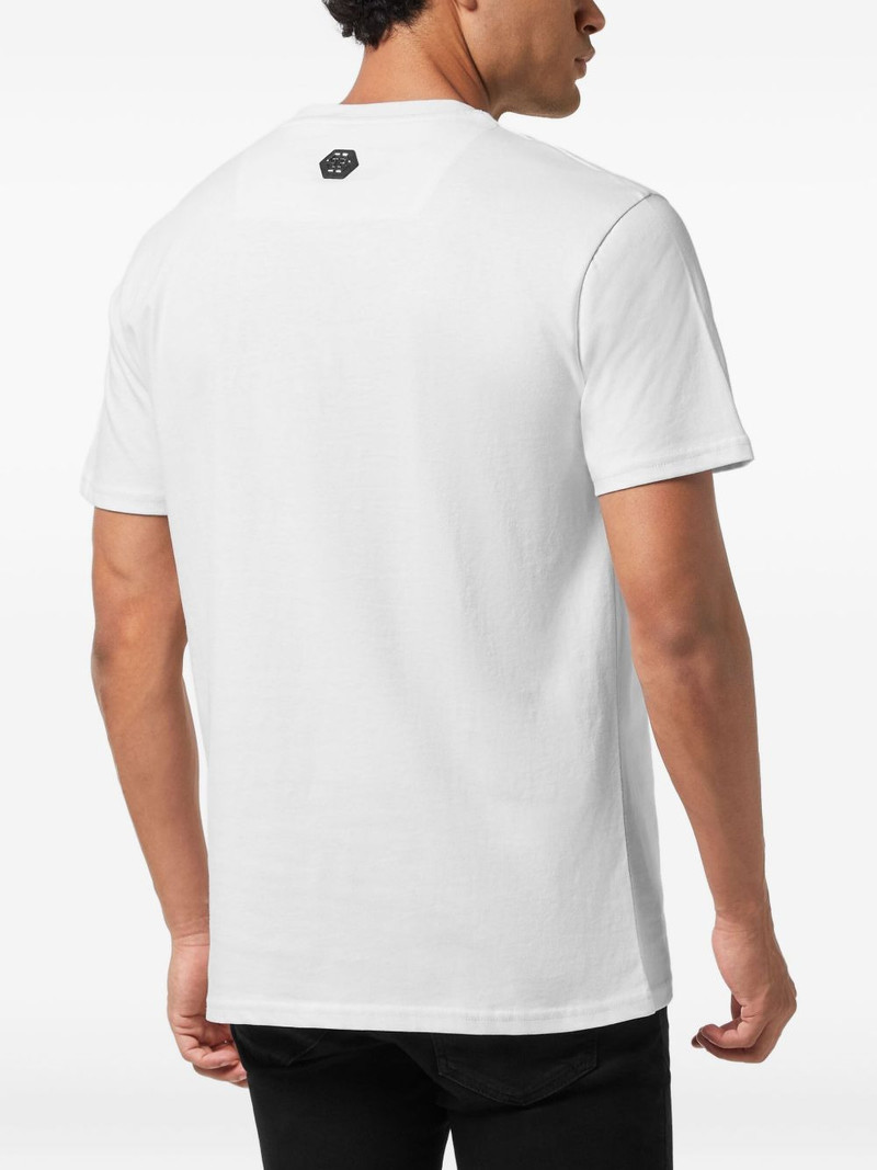rhinestone-embellished T-shirt 3