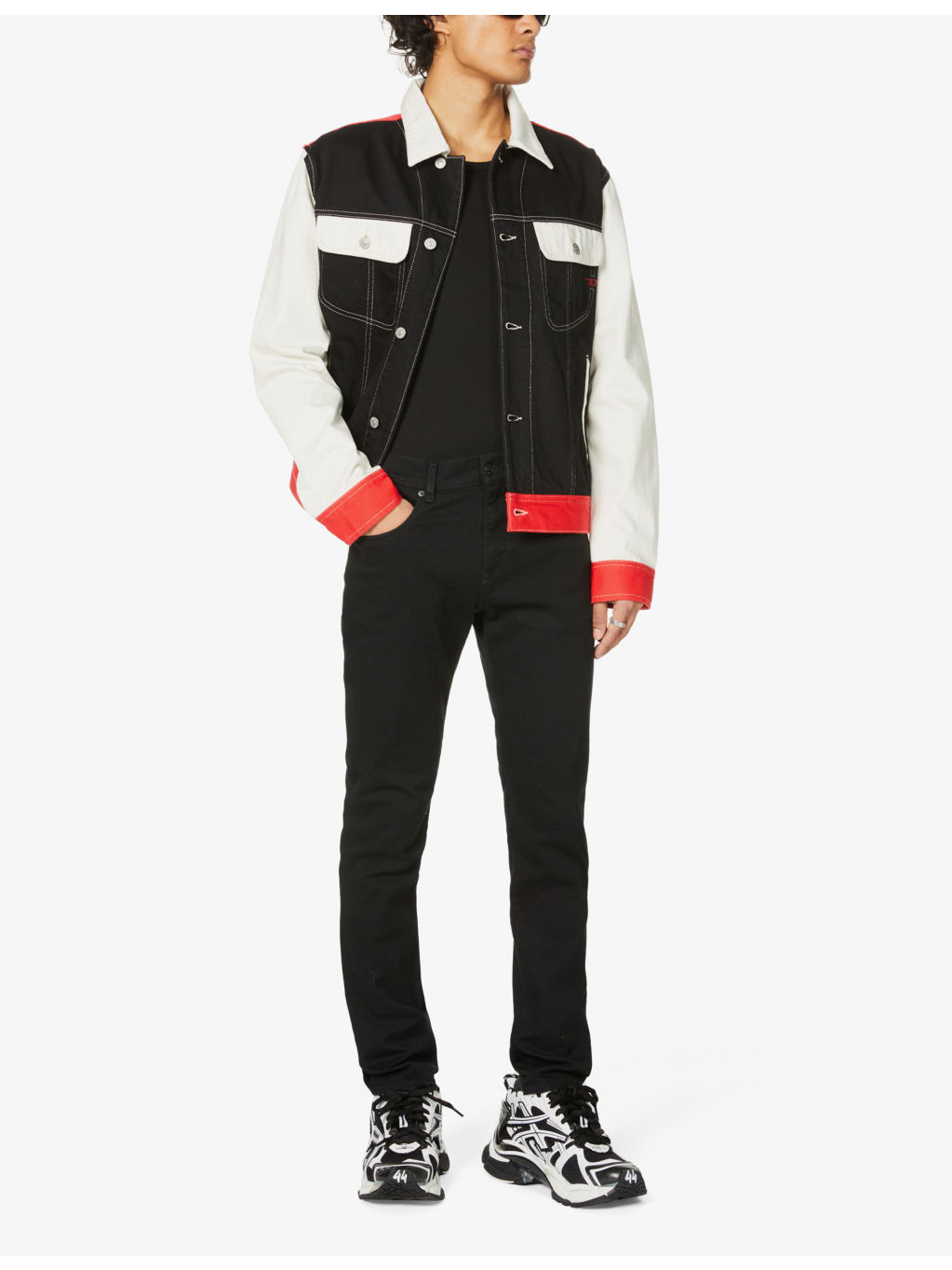 D-Strukt slim stretch-denim jeans - 2