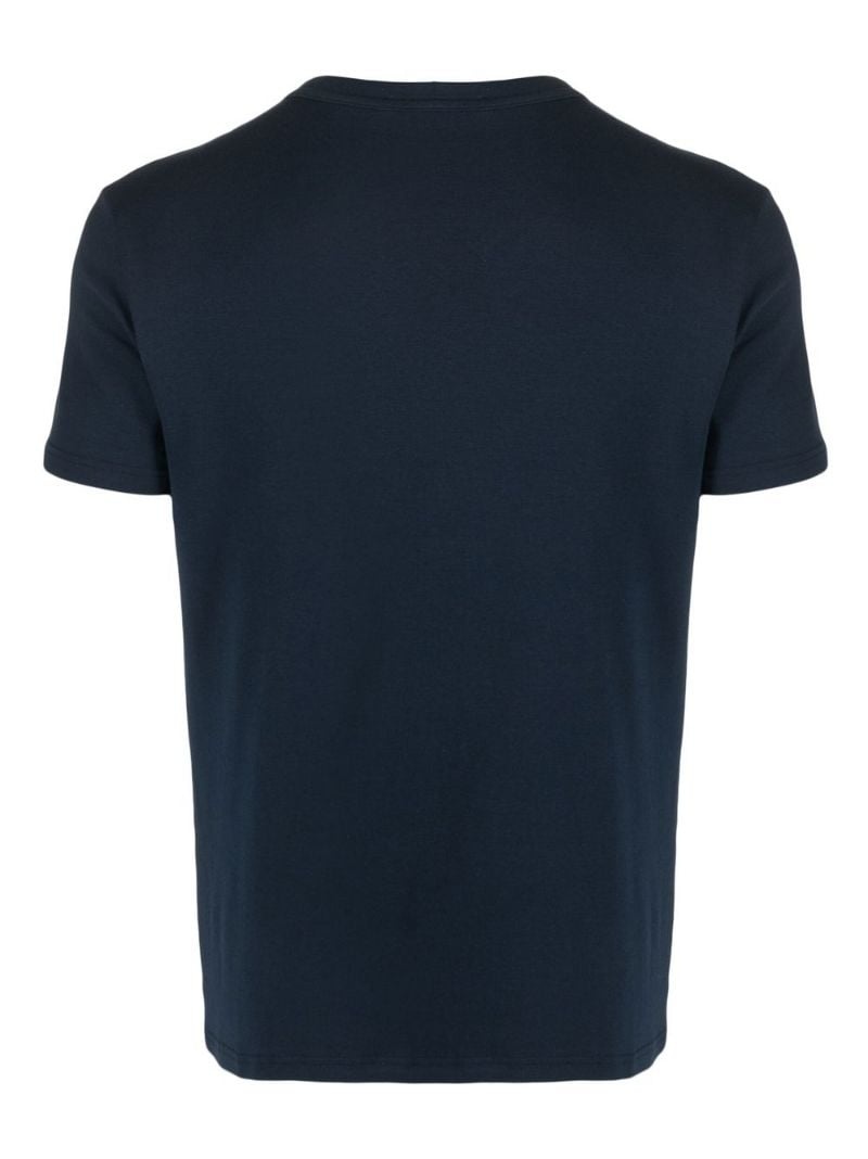 V-neck short-sleeve T-shirt - 2