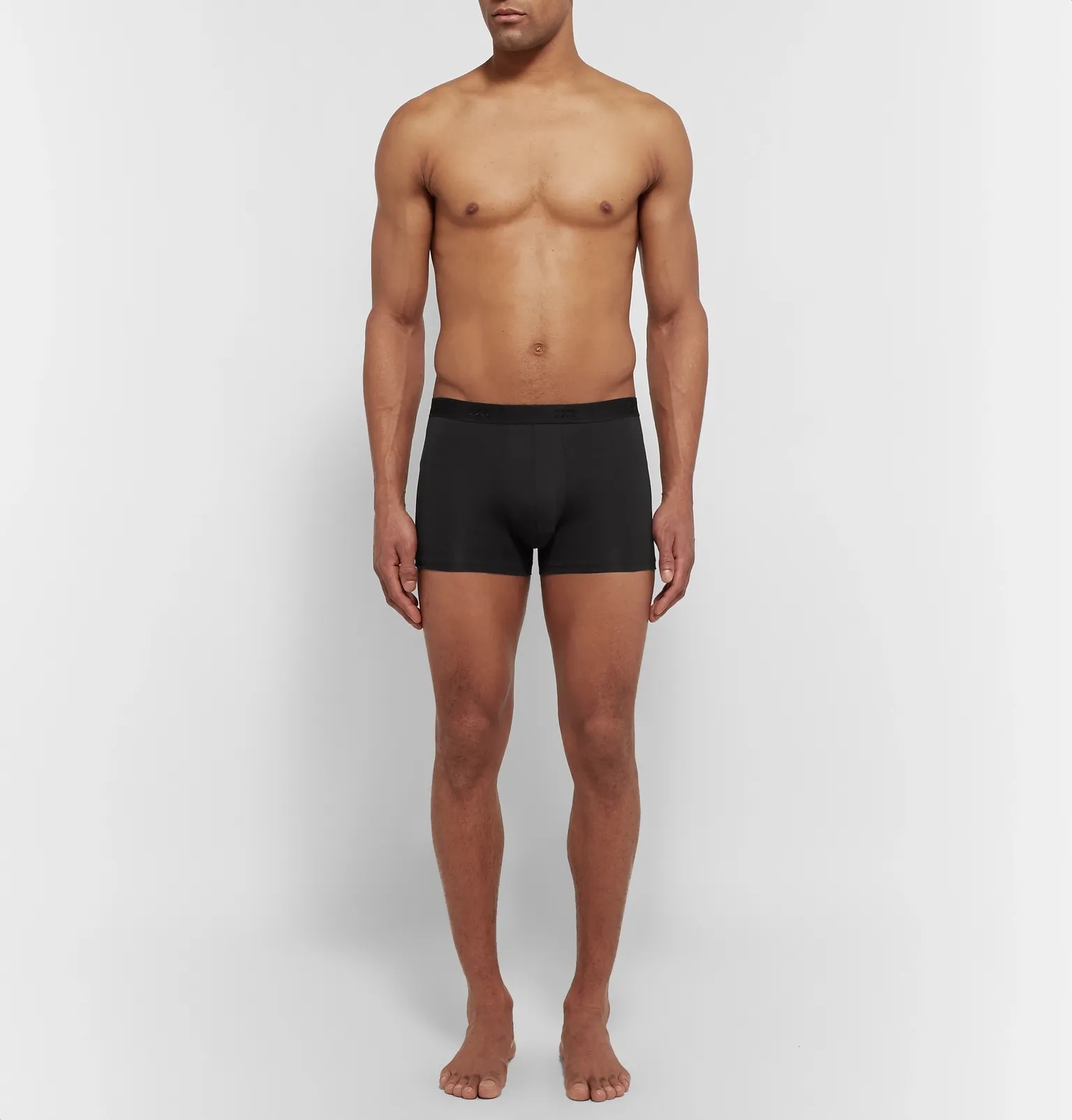 Jack Stretch-Pima Cotton Boxer Briefs - 2