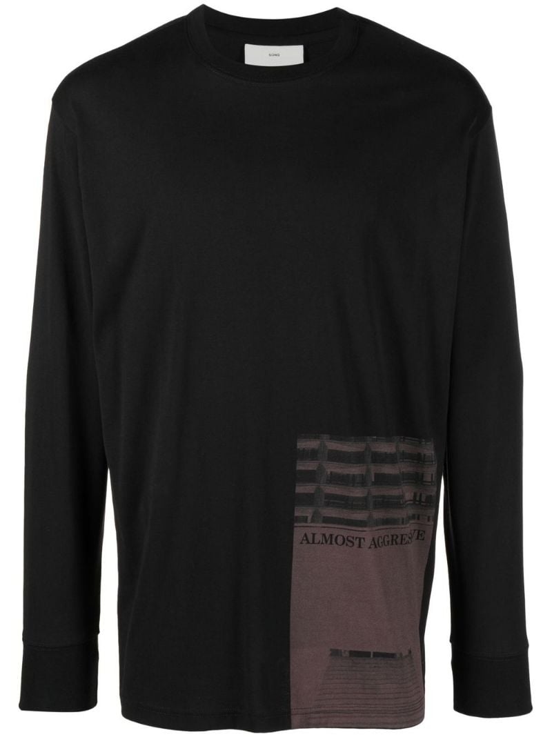 Almost Aggressive long-sleeve T-shirt - 1