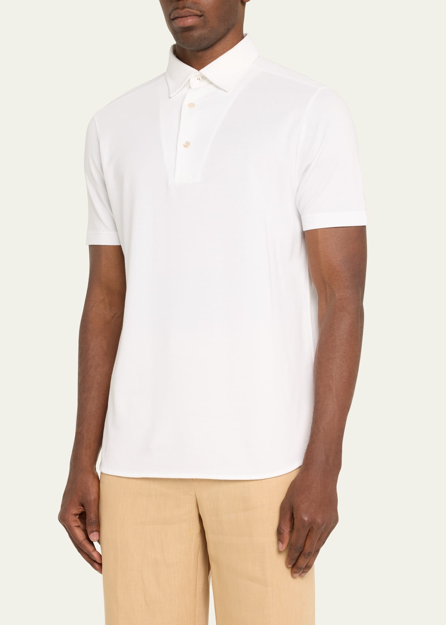 Men's Cotton Pique Polo Shirt - 4