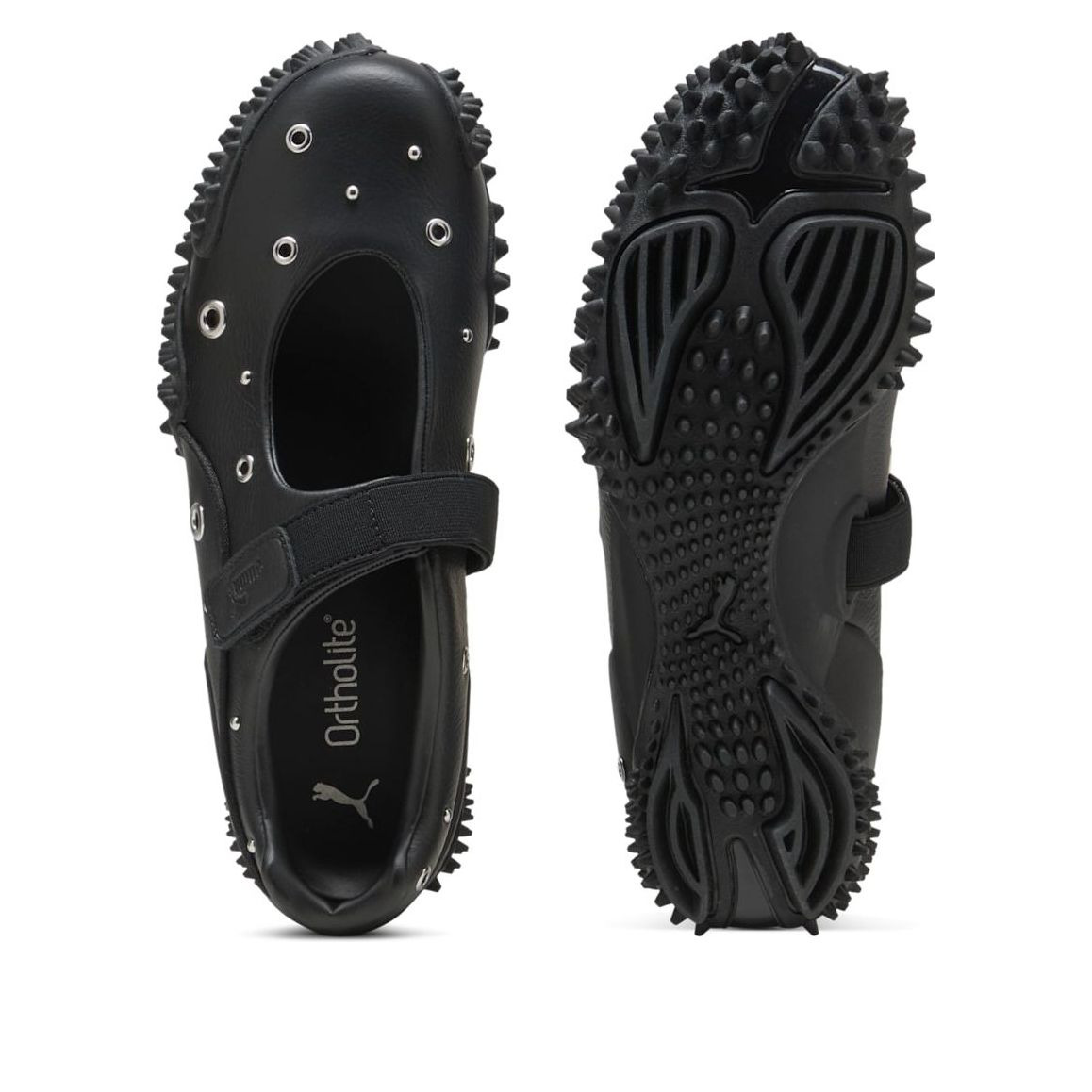 (WMNS) PUMA Mostro Fey Studs 'PUMA Black PUMA Silver' 403192-01 - 3