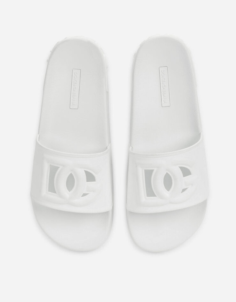 Rubber beachwear sliders with DG logo 4