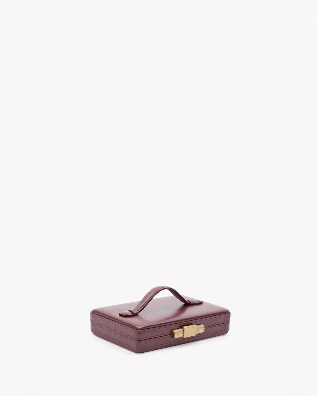 PREORDER: BOX CLUTCH BURGUNDY - 3