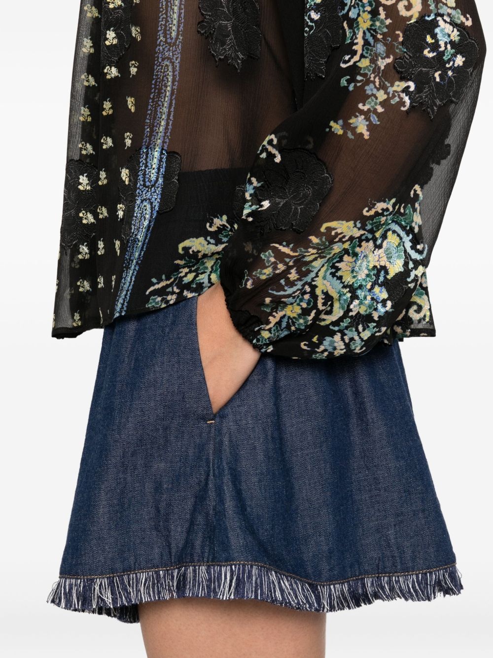 embroidered blouse - 5