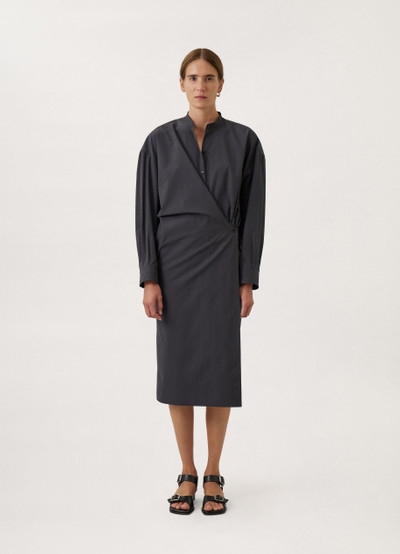 Lemaire OFFICER COLLAR TWISTED DRESS outlook