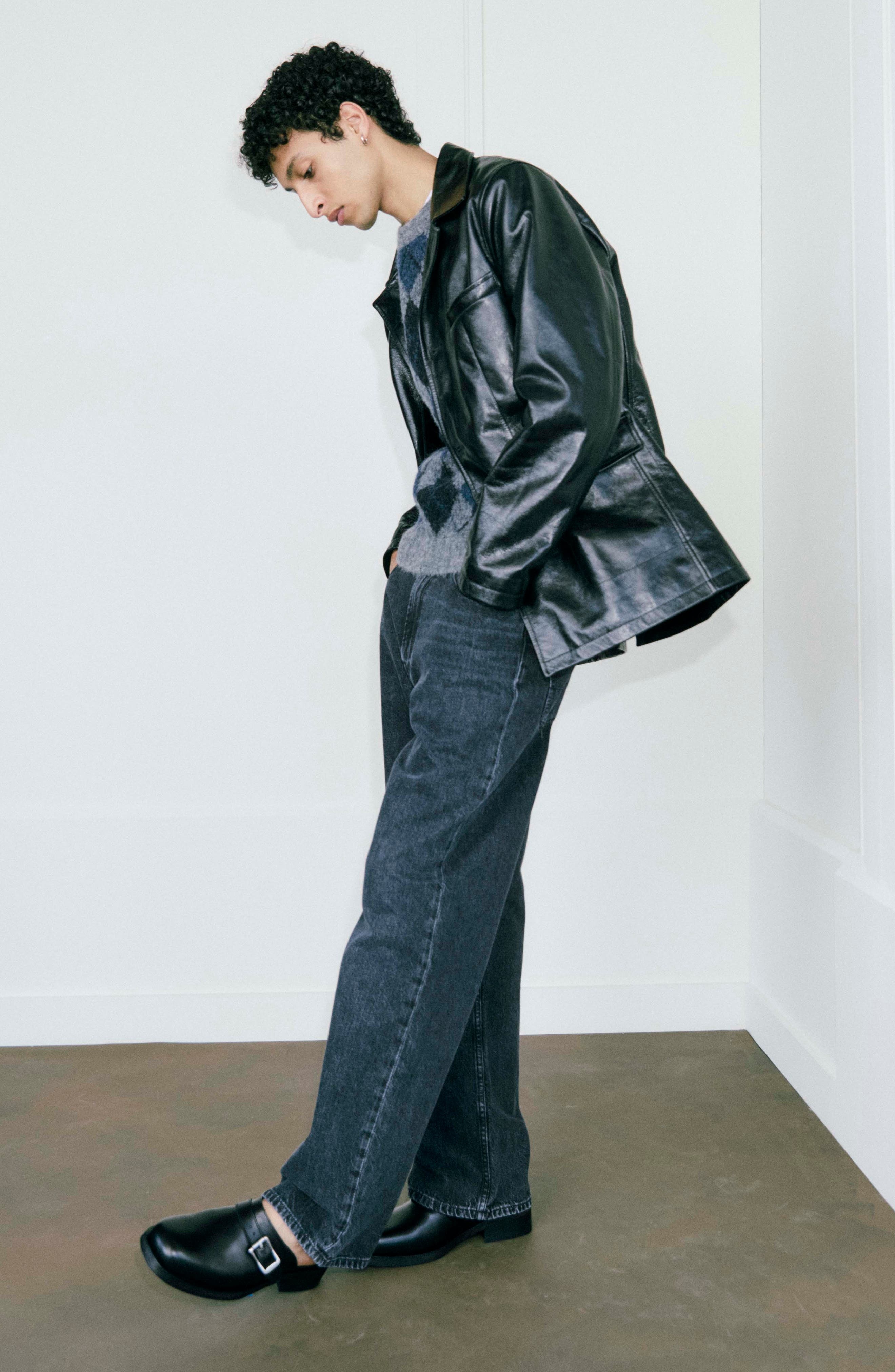 OUR LEGACY Third Cut Wide Leg Jeans in Supergrey Wash at Nordstrom - 8