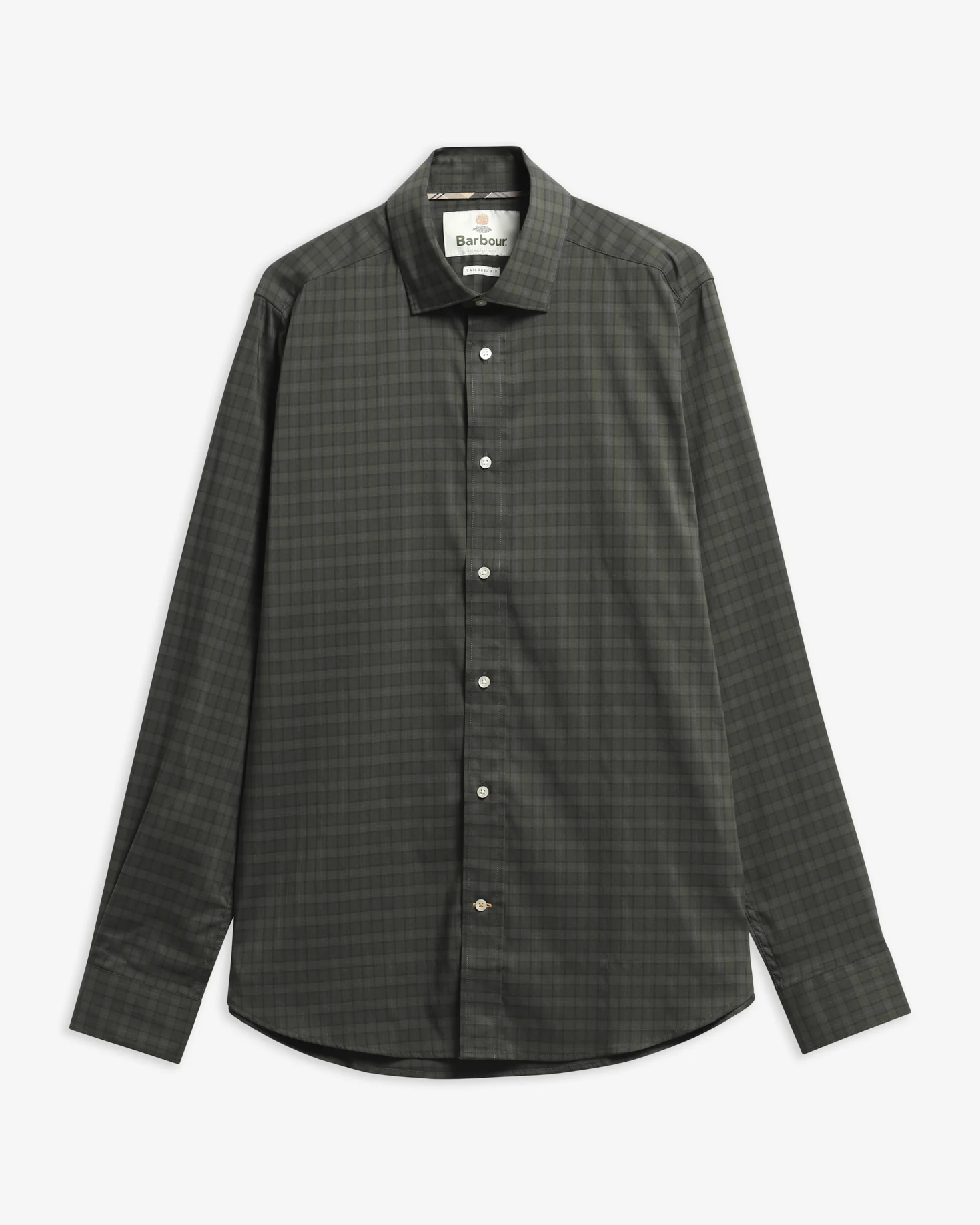 Harleton Tartan Tailored Long-Sleeved Shirt - 1