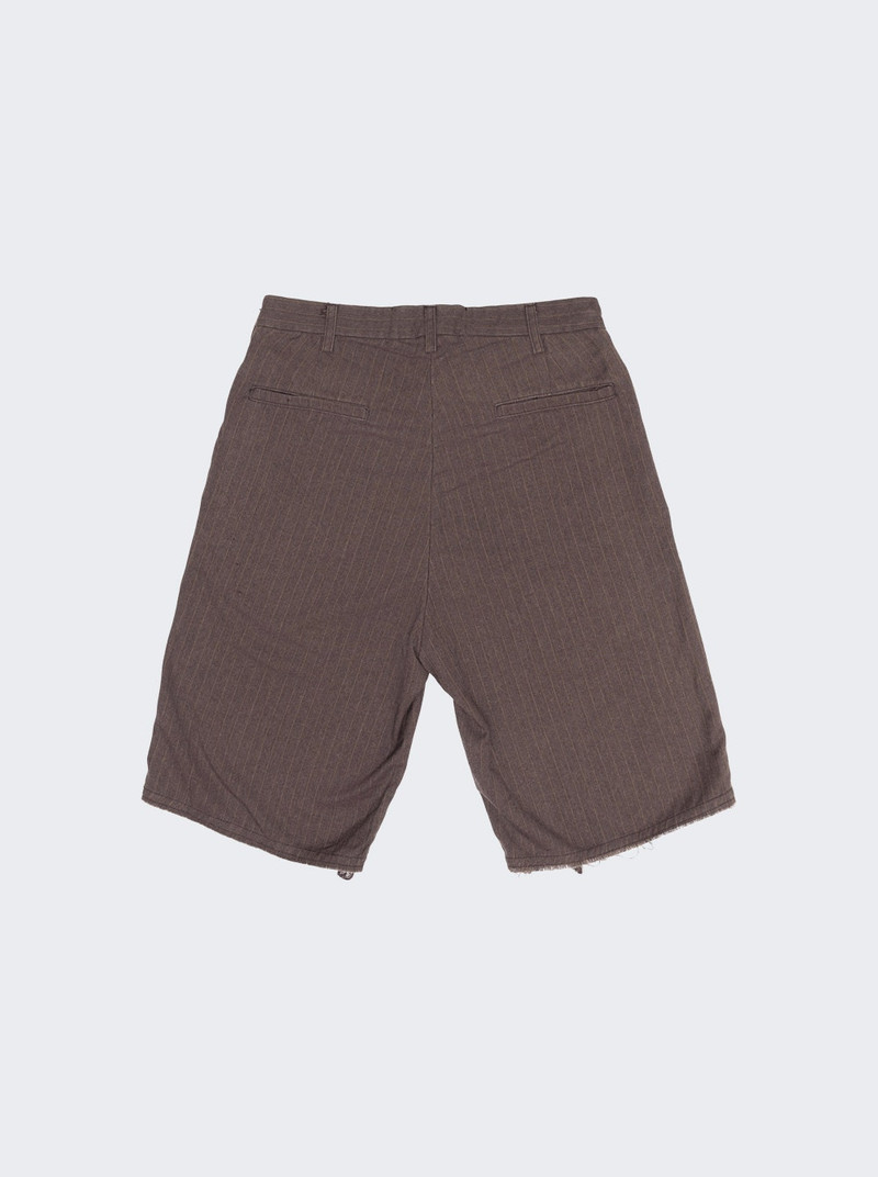 Paly Pleated Dress Short Brown outlook
