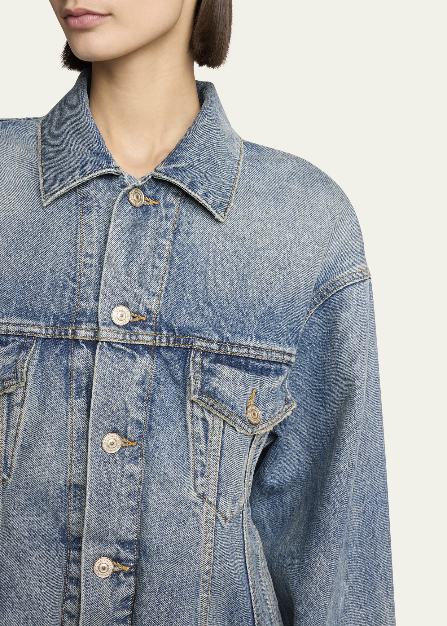 Denim Hourglass Jacket - 5