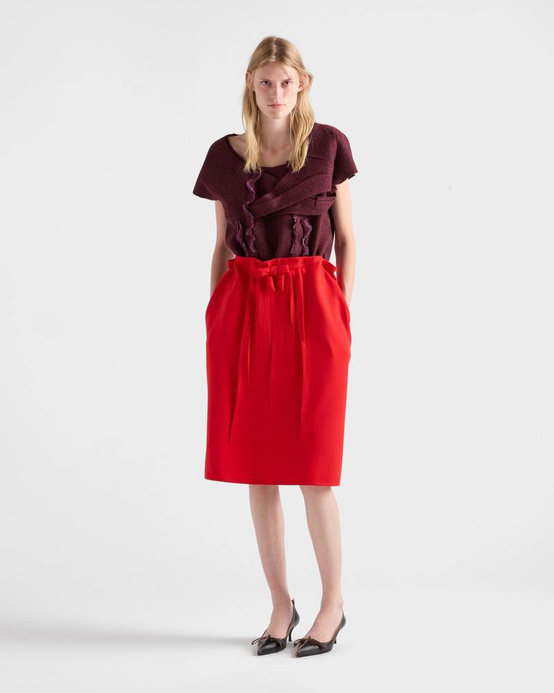 Prada Shetland wool top outlook