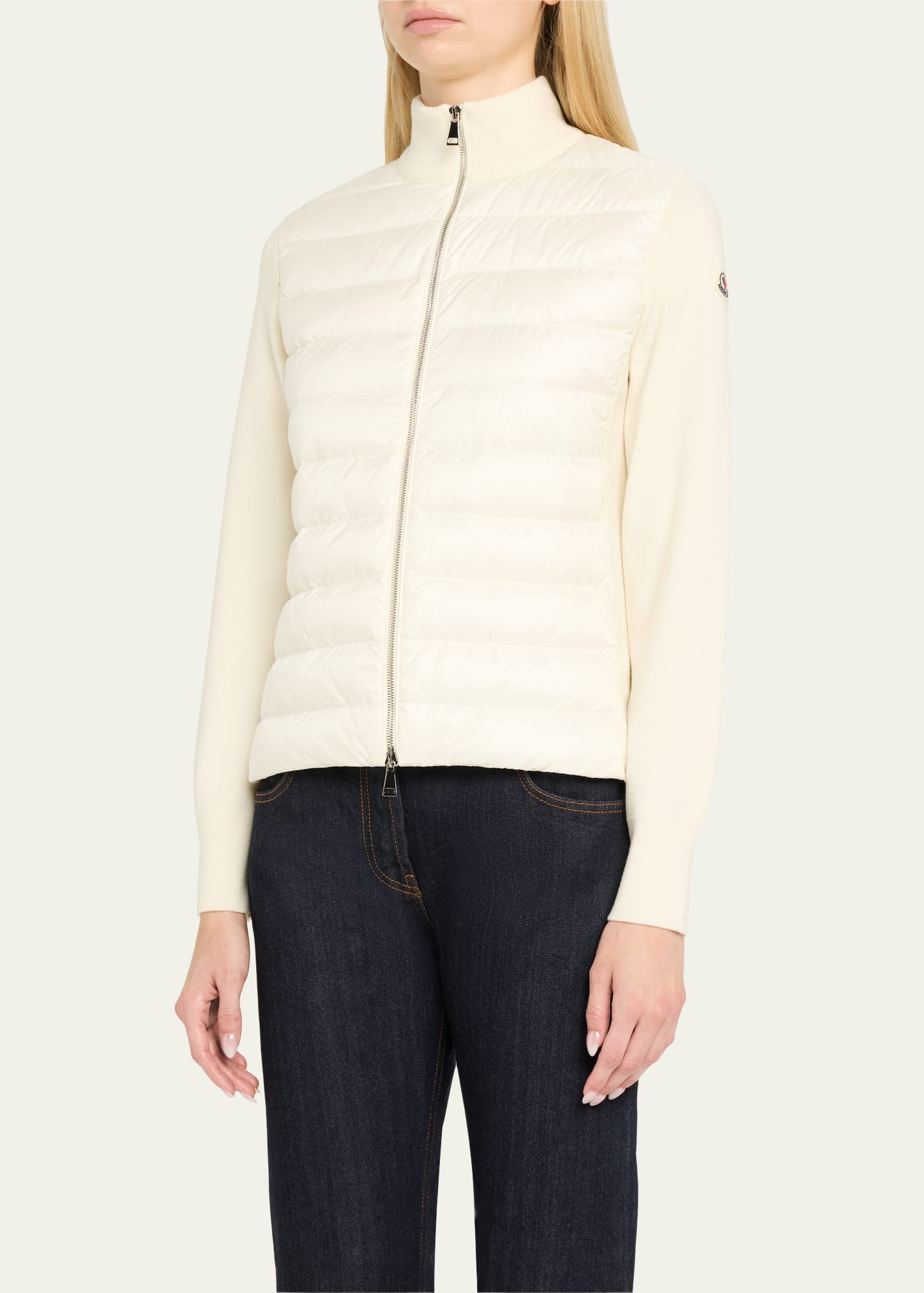 Padded Wool Cardigan - 4