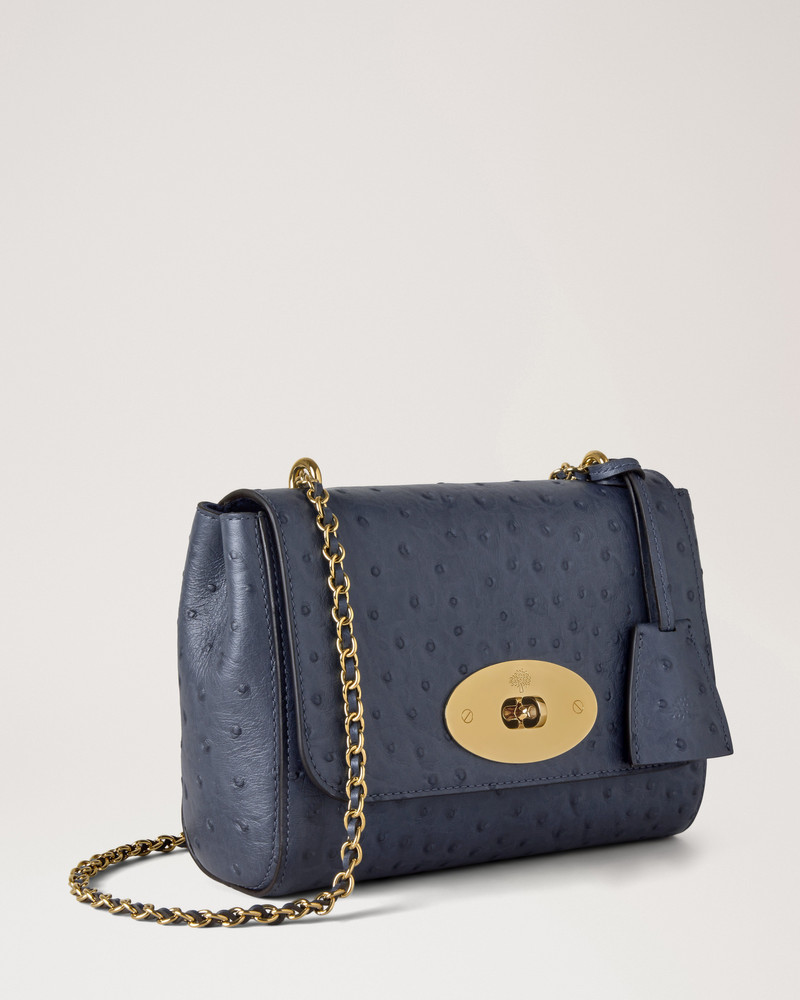 Lily Stormy Blue Ostrich 3