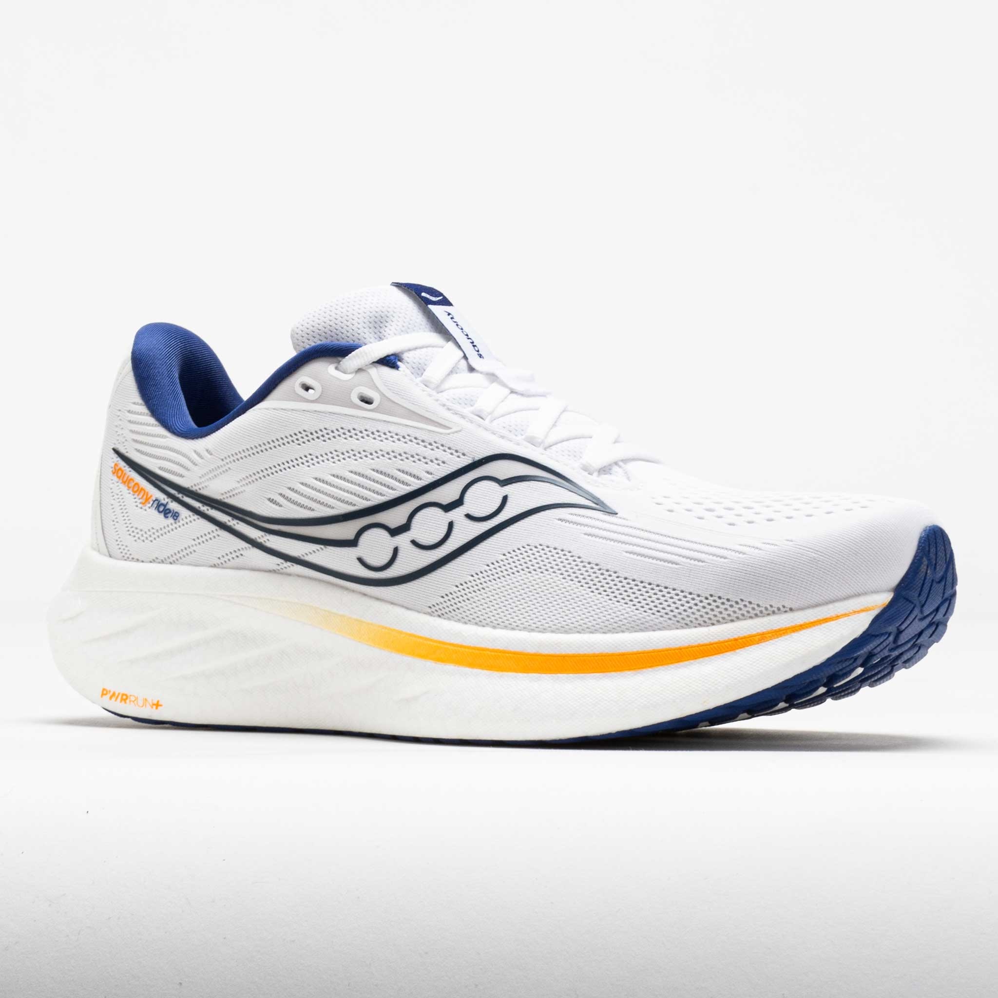 Saucony Ride 18 Men's White/Azurite - 5