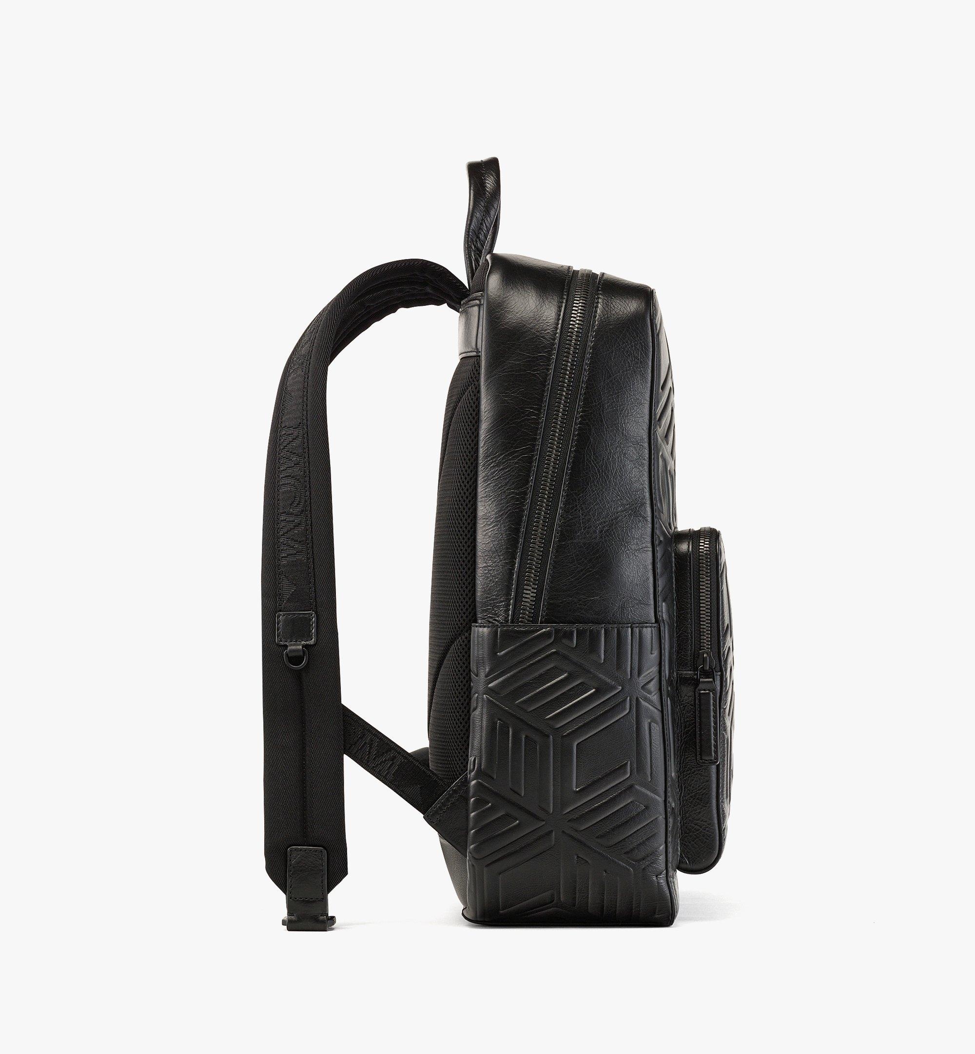 Aren Backpack in Crushed Cubic Leather - 3