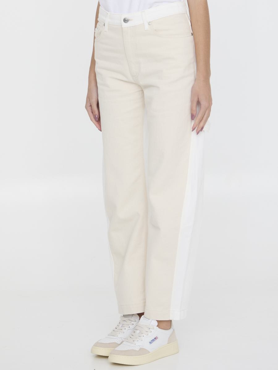 Stella McCartney STELLA MCCARTNEY BANANA LEG UTILITY JEANS