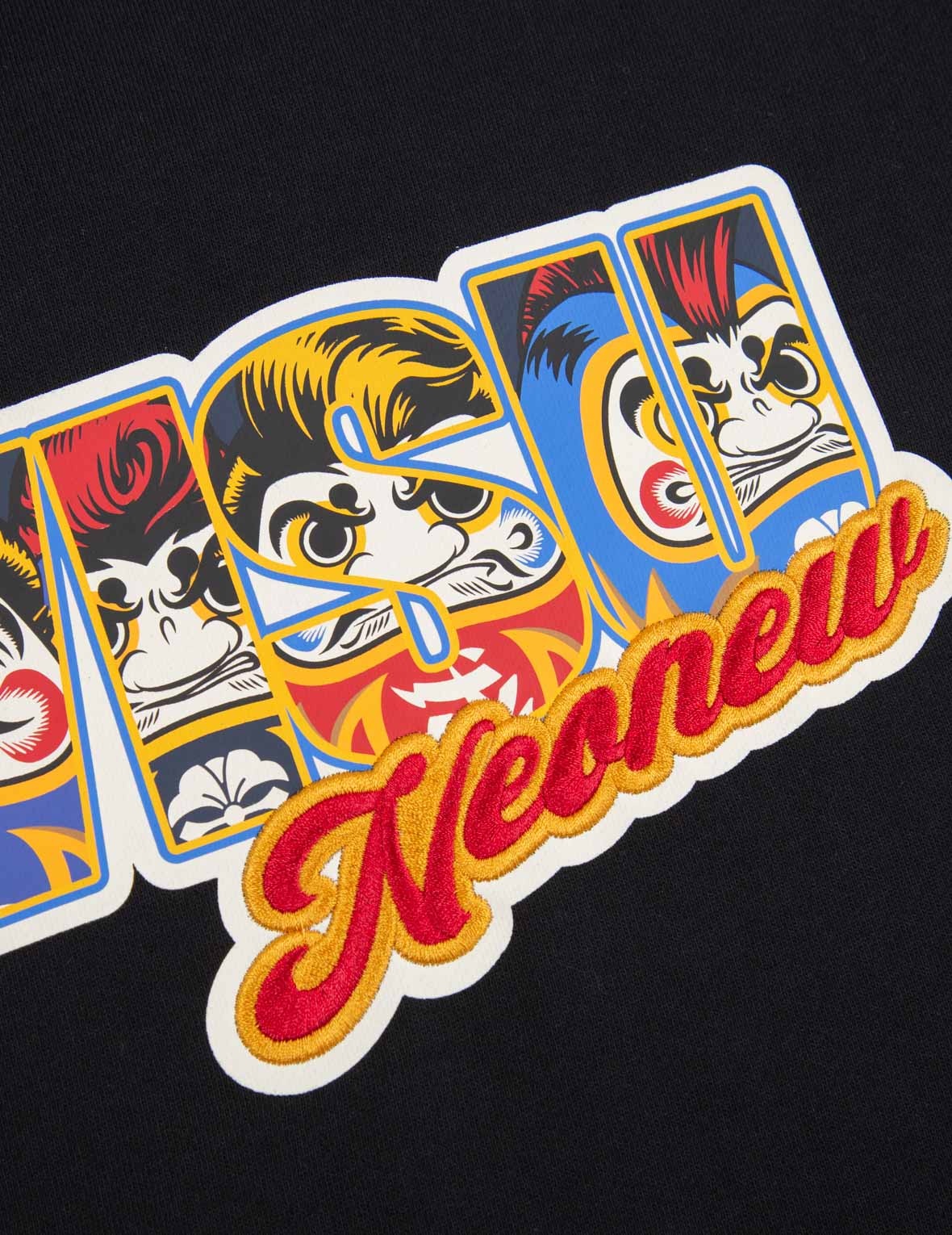 DARUMA BROTHERS PRINT HOODED SWEATSHIRT - 13