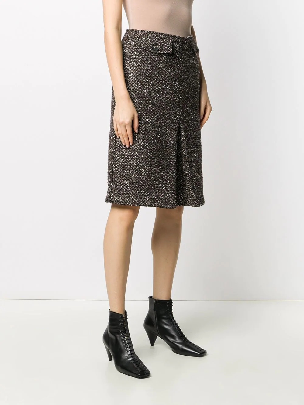 Falda tweed skirt - 3