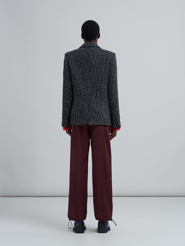 SPECKLED HERRINGBONE JACKET - 3