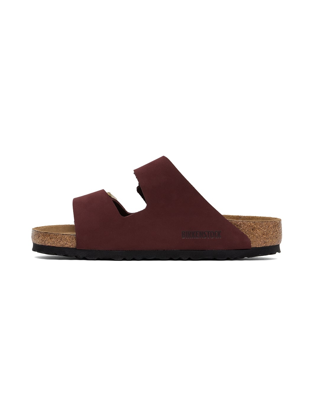 Burgundy Regular Arizona Soft Footbed Sandals - 3