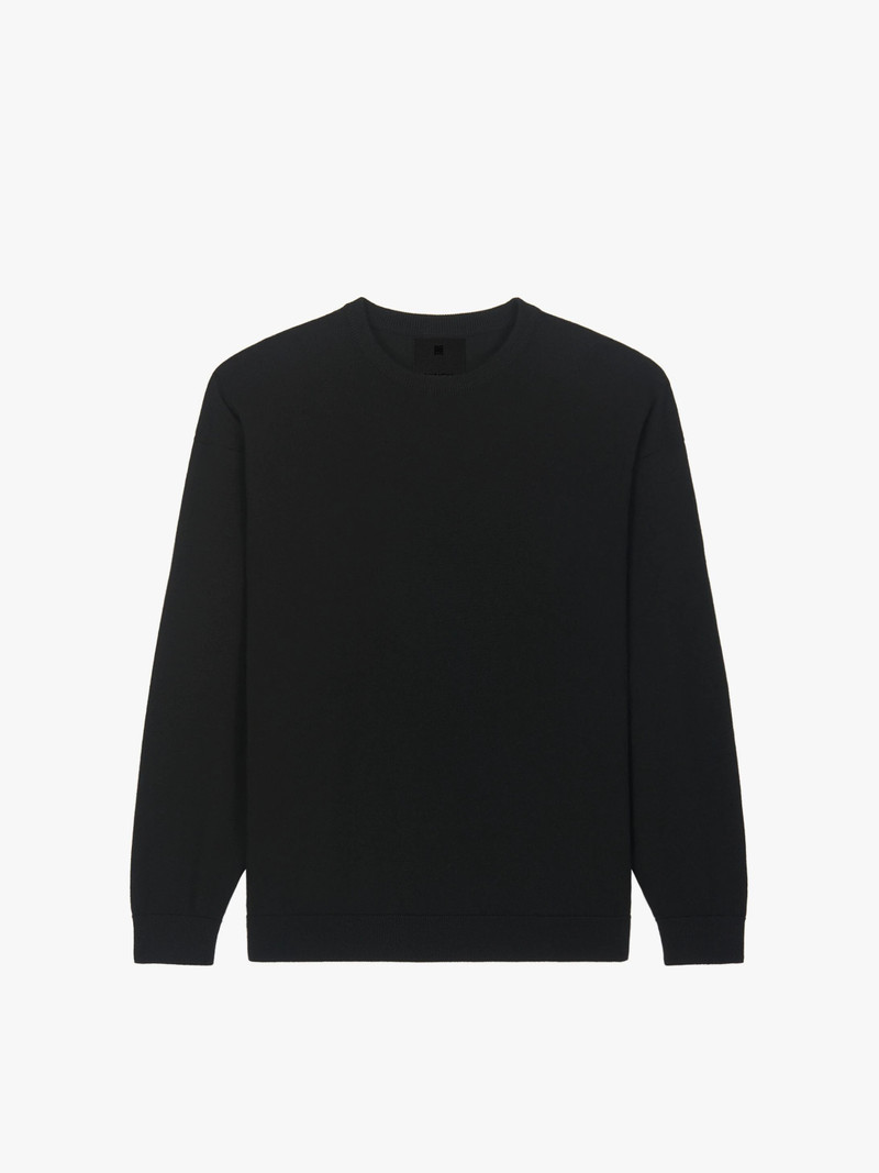 SWEATER IN WOOL WITH BANDANA PATCH - 1