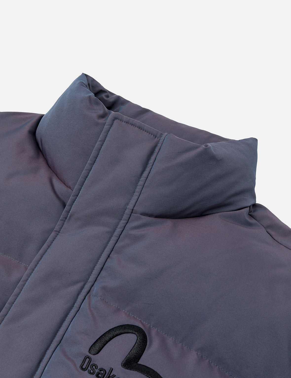 Inserted Daicock Embroidery Regular Fit Down Jacket - 7