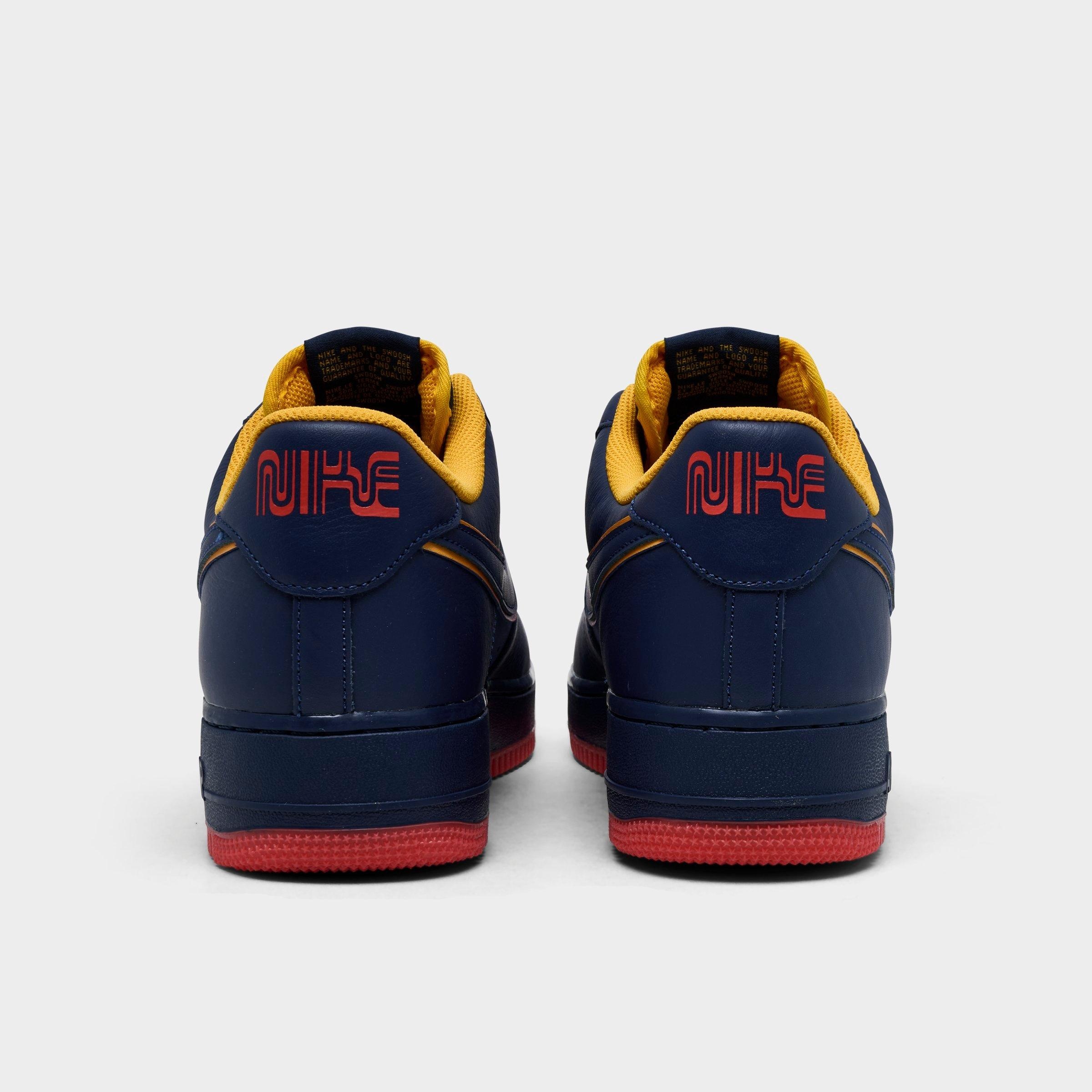 MEN'S NIKE AIR FORCE 1 LOW SE RETRO PACK CASUAL SHOES - 4