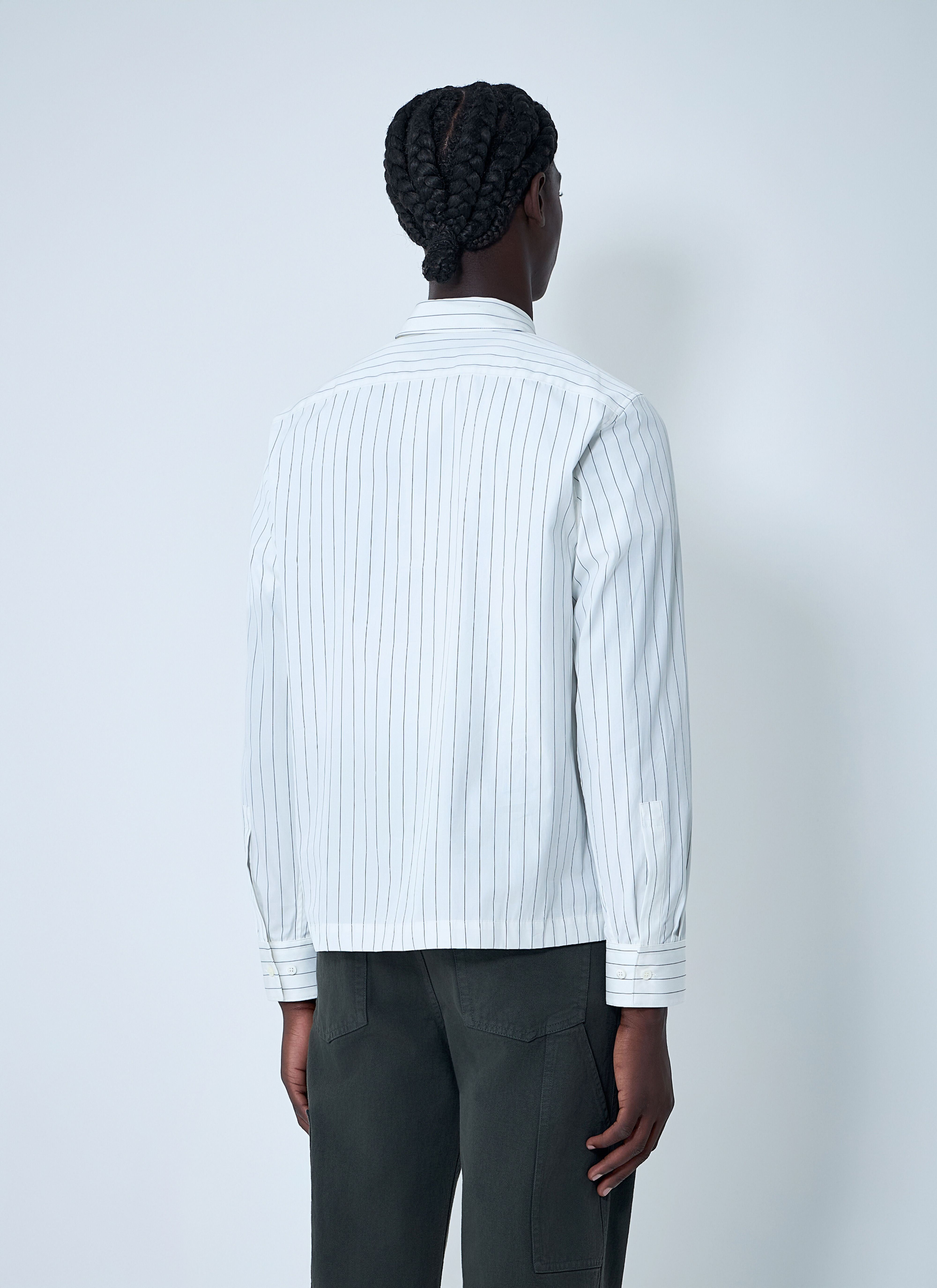 Stripe Button-Down Shirt - 4