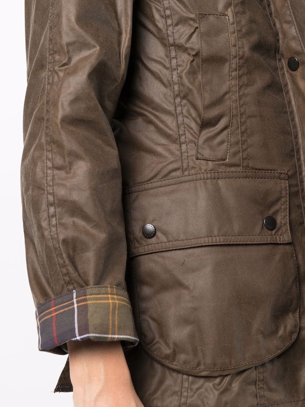 Beadnell waxed jacket - 5