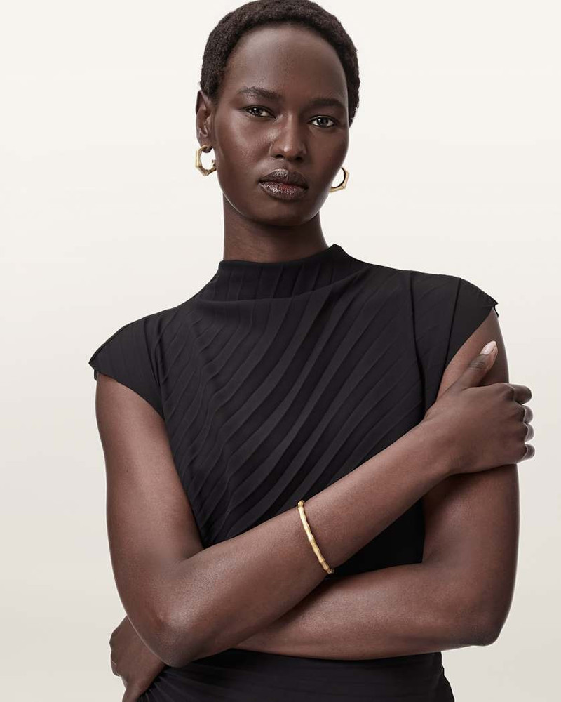 CLARA TWO TONE BANGLE 4